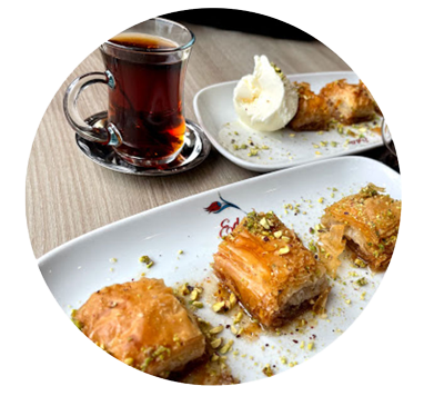 Eda Restaurant Glasgow Flaky Baklava